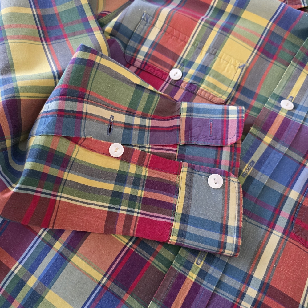 Polo by Ralph Lauren Men's Multicolor Plaid Shirt - Picture 2 of 3